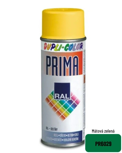 Spray PRIMA ral 6029 mátová zelená