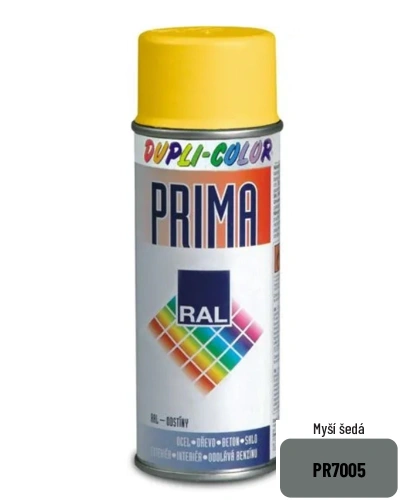 Spray PRIMA ral 7005 myší šedá