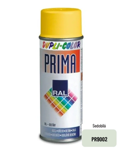 Spray PRIMA ral 9002 šedobílá
