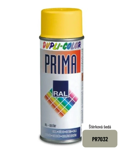 Spray PRIMA ral 7032 štěrková šedá