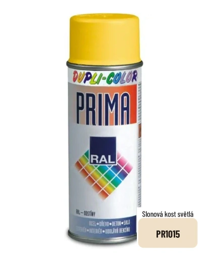 Spray PRIMA ral 1015 slonová kost světlá