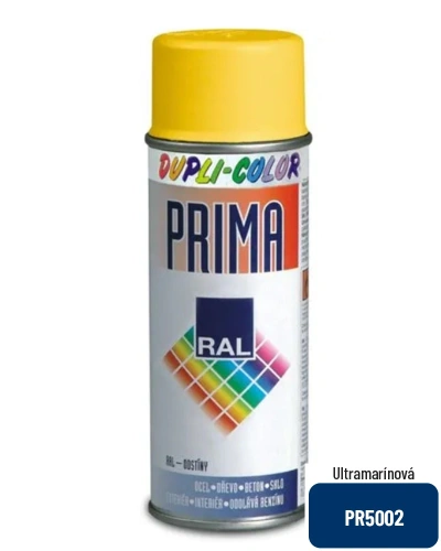 Spray PRIMA ral 5002 ultramarínová Spray PRIMA ral 5002 ultramarínová