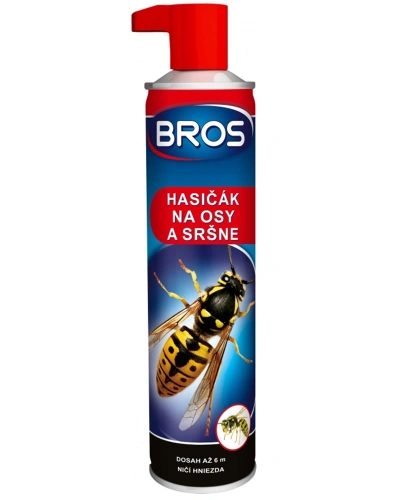 Bros spray proti vosám a sršňům hasičák 300ml Bros spray proti vosám a sršňům hasičák 300ml