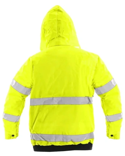 bunda pánská zimní leeds, reflexní, žlutá 3.jpg