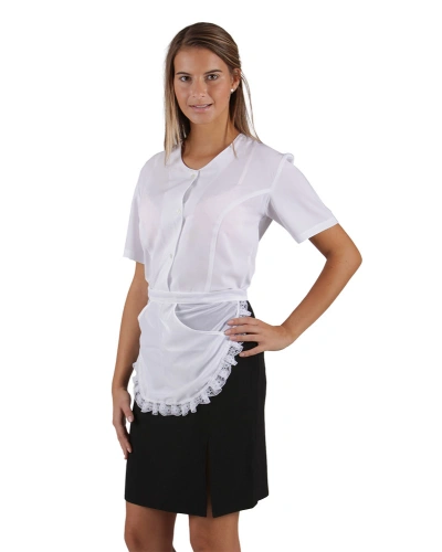 Dámská zástěra pro servírky - bílá Dámská zástěra pro servírky - bílá