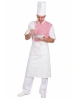 Pracovní gastro zástěra do pasu 0058, bílá