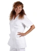 Dámská pracovní gastro zástěra, bílá