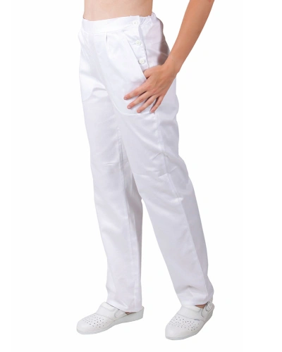 TDDámské kalhoty 0476 - bílé TDDámské kalhoty 0476 - bílé