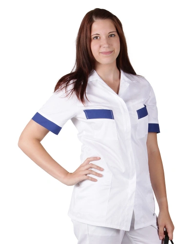 Dámská zdravotnická halena XENIE - bílá Dámská zdravotnická halena XENIE - bílá