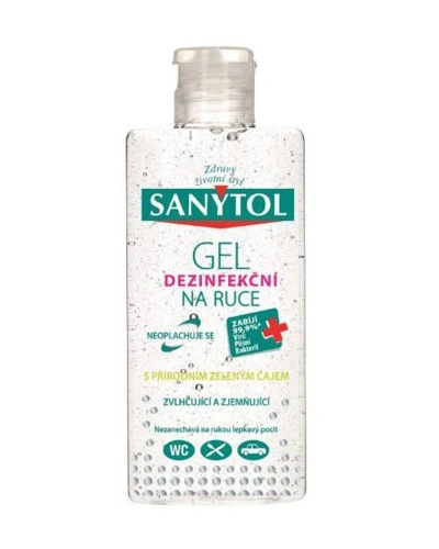 Dezinfekce gelová SANYTOL, 75ml Dezinfekce gelová SANYTOL, 75ml