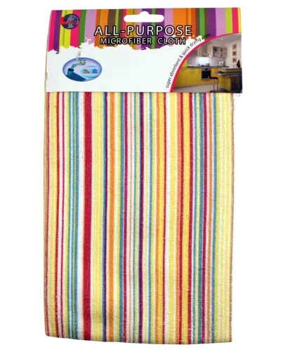 Utěrka mikrovlákno COLOR stripes 40x40 cm 250 g
