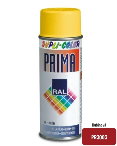 Spray PRIMA ral 3003 Rubínová Spray PRIMA ral 3003 Rubínová