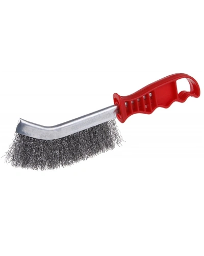 Kartáč ruční ocelový vlnitý 270mm plastová rukojeť Kartáč ruční ocelový vlnitý 270mm plastová rukojeť