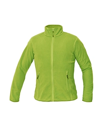Dámská fleecová bunda GOMTI limetková Dámská fleecová bunda GOMTI limetková