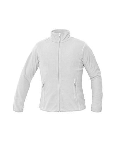 Dámská fleecová bunda GOMTI bílá Dámská fleecová bunda GOMTI bílá