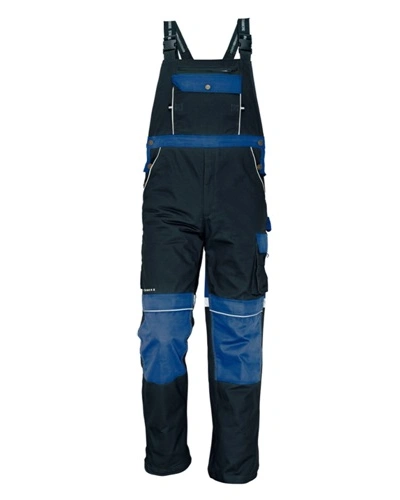 Kalhoty STANMORE, s laclem - tmavě modrá