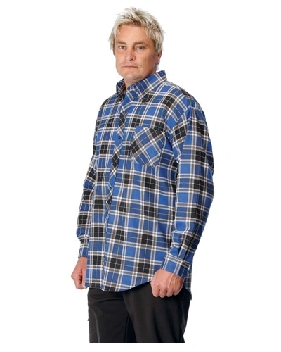 Flanelová košile SATURN, modrá