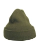 Pletená čepice MESCOD, zelená