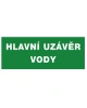 Hlavní uzávěr vody Hlavní uzávěr vody