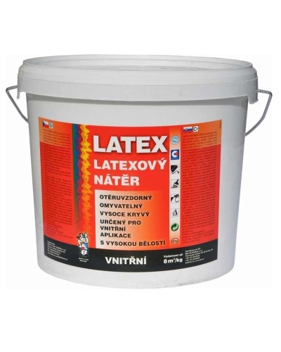 Vnitřní latexový nátěr V2064 bílý, 5 kg