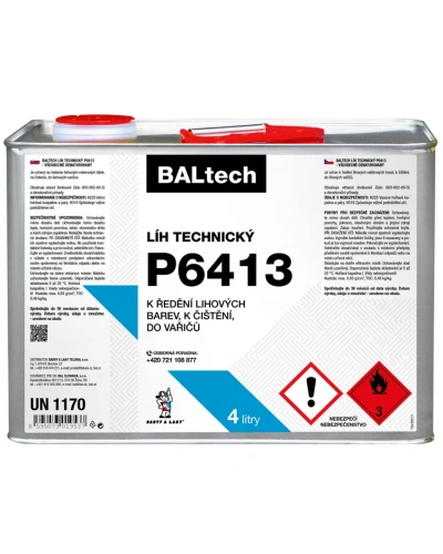 Technický líh P6413 4l Technický líh P6413 4l