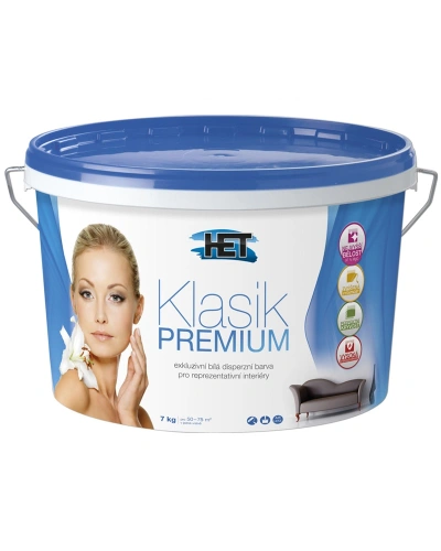 Malířská barva KLASIK PREMIUM, interiér 7 kg