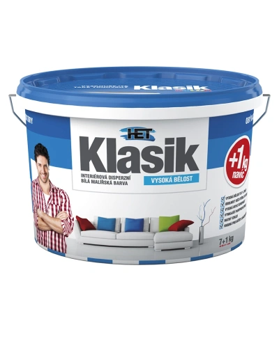 Malířská barva KLASIK, interiér 7+1 kg