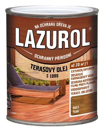 Terasový olej teak 0,75l