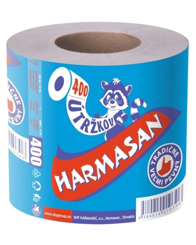 Toaletní papír Harmasan 400 útržků Toaletní papír Harmasan 400 útržků