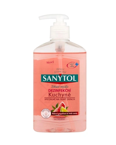 Mýdlo SANYTOL, kuchyně, 250ml Mýdlo SANYTOL, kuchyně, 250ml