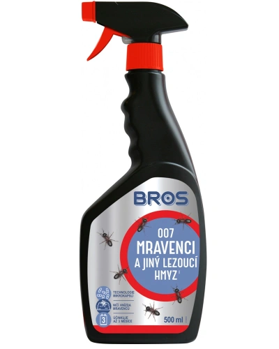 Bros 007 sprej proti mravencům 500ml Bros 007 sprej proti mravencům 500ml