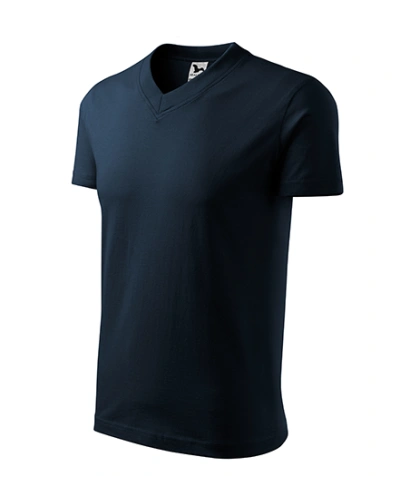 Unisexové tričko V-NECK - námořní modrá Unisexové tričko V-NECK - námořní modrá