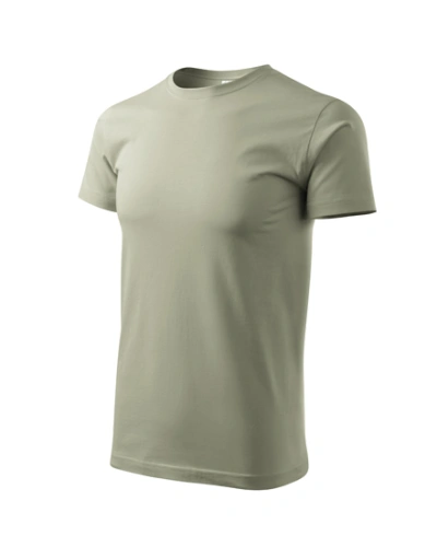 Pánské tričko Basic - světlá khaki Pánské tričko Basic - světlá khaki