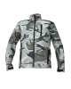 Pánská softshellová bunda CRAMBE CAMOUFLAGE, šedé