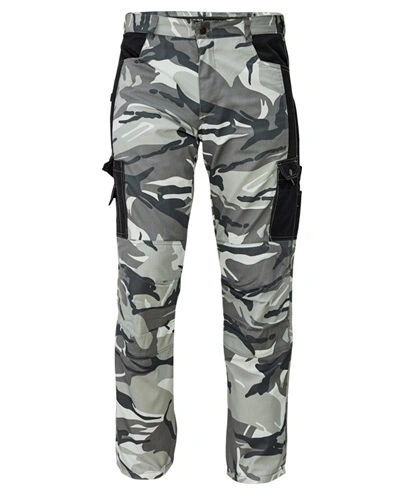 Pánské kalhoty CRAMBE CAMOUFLAGE, šedé Pánské kalhoty CRAMBE CAMOUFLAGE, šedé