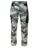 Pánské kalhoty CRAMBE CAMOUFLAGE, šedé Pánské kalhoty CRAMBE CAMOUFLAGE, šedé