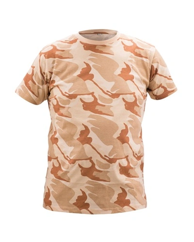 Pánské tričko CRAMBE CAMOUFLAGE, béžová Pánské tričko CRAMBE CAMOUFLAGE, béžová