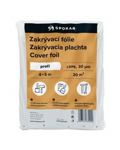 Zakrývací plachta 4x5 m