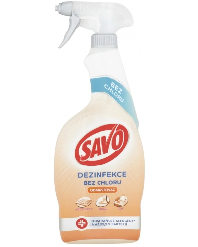 Savo bez chloru odmašťovač 700 ml Savo bez chloru odmašťovač 700 ml
