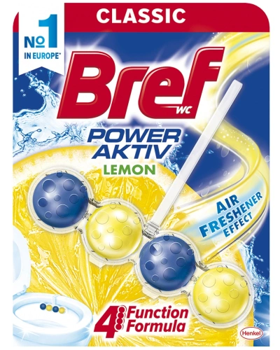 Bref Power Active Lemon 50g kuličky Bref Power Active Lemon 50g kuličky