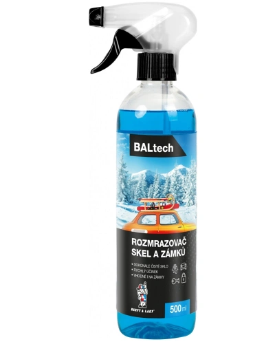 BALTECH rozmrazovač skel a zámků 500 ml BALTECH rozmrazovač skel a zámků 500 ml