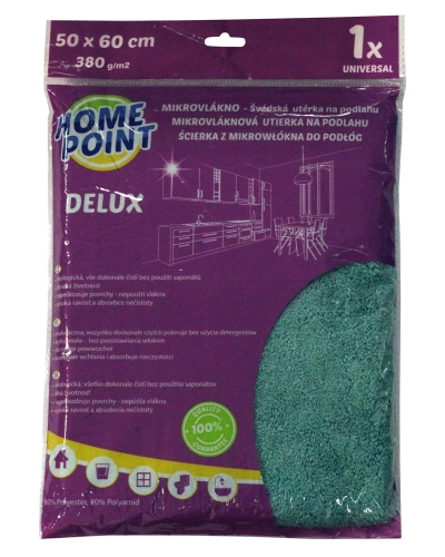 Mikrovlákno Delux 50x60 cm 380 g zelená