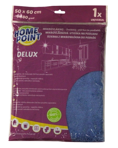 Mikrovlákno Delux 50x60 cm 380 g modrá Mikrovlákno Delux 50x60 cm 380 g modrá