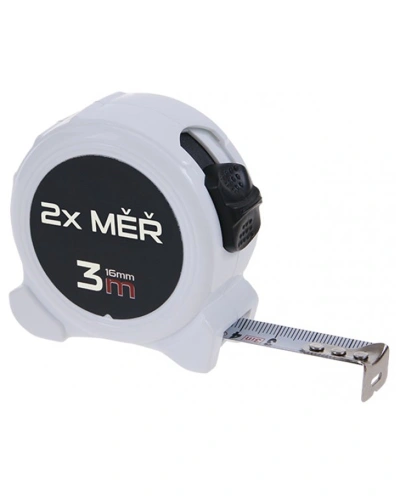 Metr svinovací 3mx16mm 2x MĚŘ Metr svinovací 3mx16mm 2x MĚŘ
