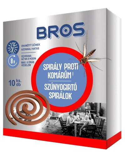 Bros spirály proti  na komárům