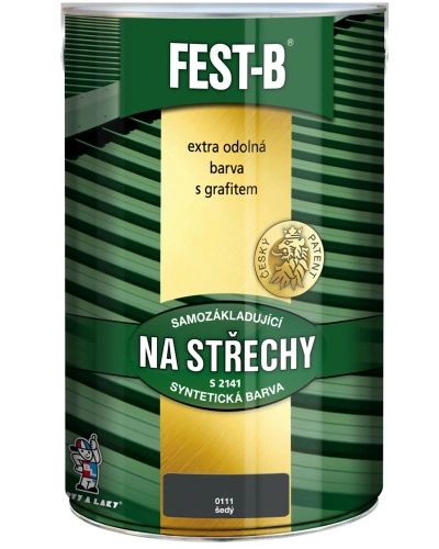 FEST-B S2141 antikorozní nátěr na železo 0111 šedý 5 kg FEST-B S2141 antikorozní nátěr na železo 0111 šedý 5 kg