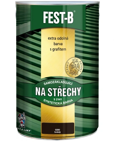 FEST-B S2141 antikorozní nátěr na železo 0280 hnědý 5 kg