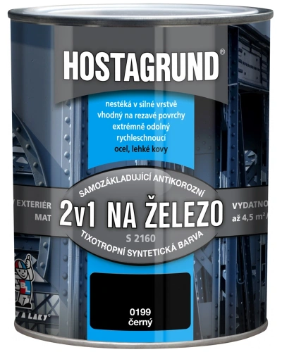 Hostagrund 2v1 S2160 0199 černý 0,6l