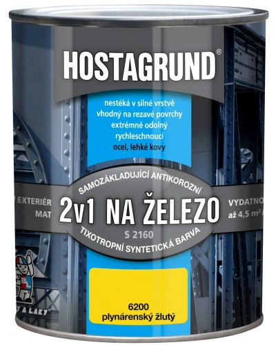 Hostagrund 2v1 S2160 6200 plynárenská žlutá 0,6l