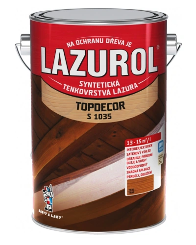 Lazurol Topdecor S1035 T023 teak 4,5l